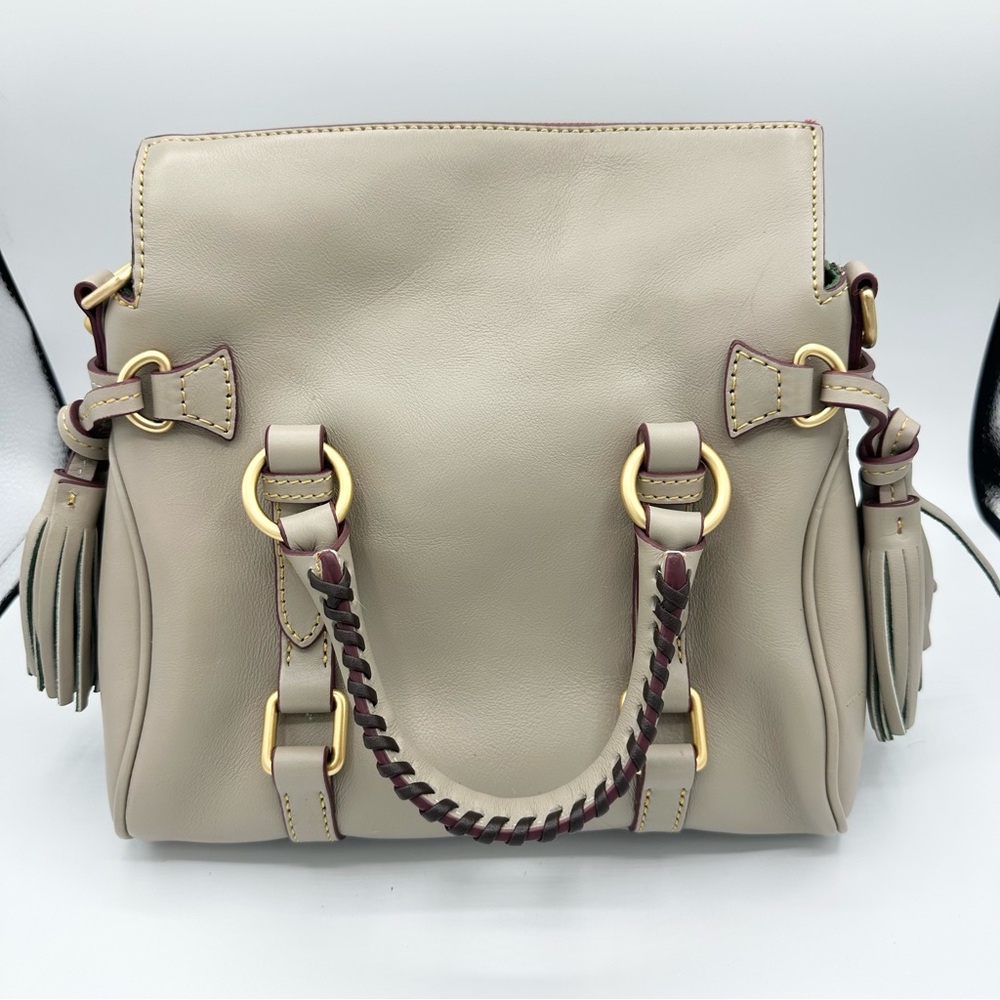 Dooney & Bourke Florentine Micro Satchel - Ecru - Picture 8 of 14